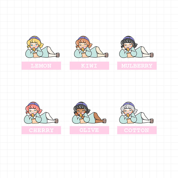 Chips and Chill | Activity Stickers | f035