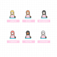 Work | Activity Stickers | f039