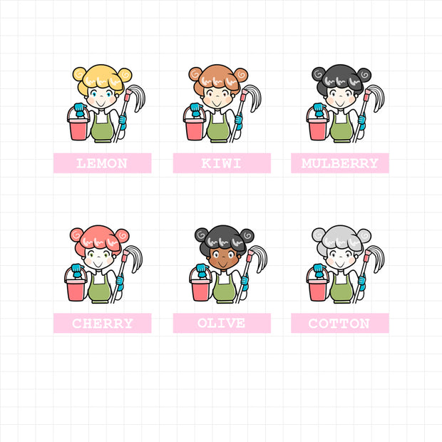Clean | Activity Stickers | f043