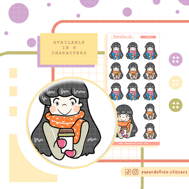 Pumpkin Spice | Activity Stickers | f049