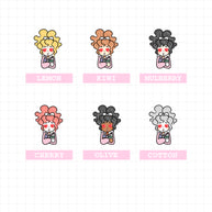 Hoard Hair Care Products | Activity Stickers | f057