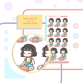 Iron Clothes | Household Chores | Activity | f071