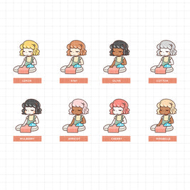 Household Chores | PaperDollzCo | Activity Sticker Book | FB007