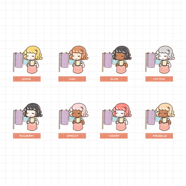 Hang Laundry | Household Chores | Activity | f072