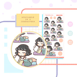 Change Pillow Case | Household Chores | Activity | f076