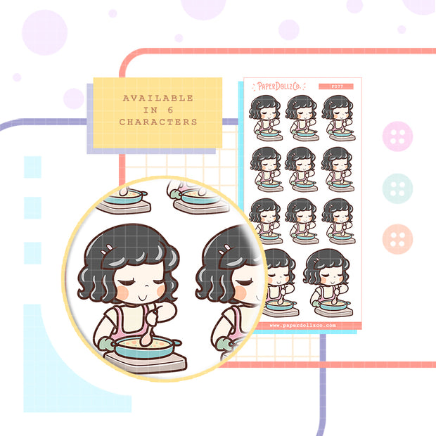 Cook | Household Chores | Activity | f077