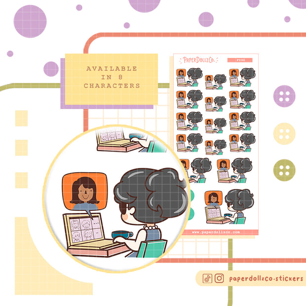 Virtual Meetings |  Lady Boss | Activity | f096