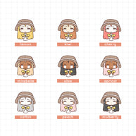 Crying Princess | Feelings | Activity Stickers | f113