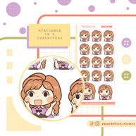 Happy Princess | Feelings | Activity Stickers | f118
