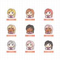 Happy Princess | Feelings | Activity Stickers | f118