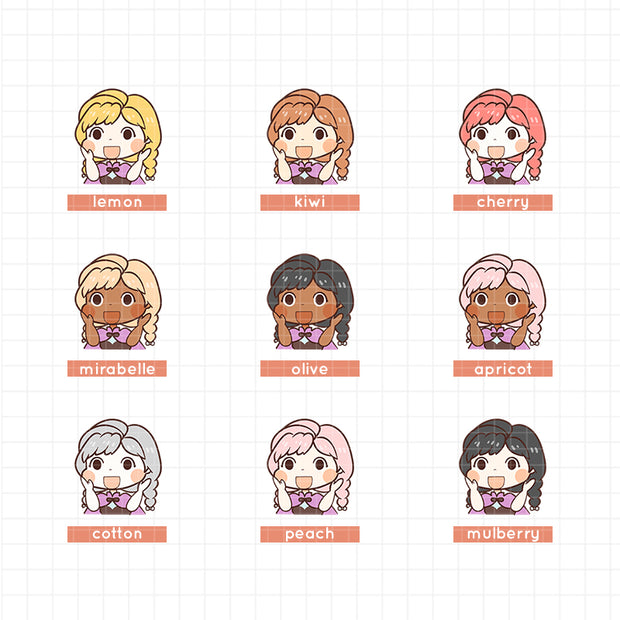 Happy Princess | Feelings | Activity Stickers | f118