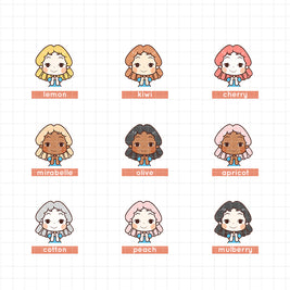 Excited Princess | Feelings | Activity Stickers | f120