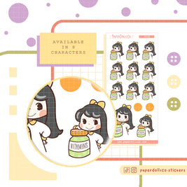 Vitamins | Activity Stickers | f128