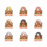 Autumn Planning | PaperDollzCo | Activity Stickers | f137