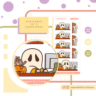 Halloween Work | PaperDollzCo | Activity Stickers | f138