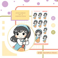 Spring Clean | PaperDollzCo | Activity Stickers | f147