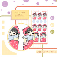 Spring Sleep | PaperDollzCo | Activity Stickers | f151