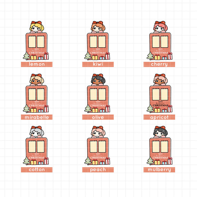 Countdown | PaperDollzCo | Activity Stickers | f163