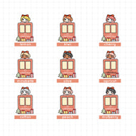 Countdown | PaperDollzCo | Activity Stickers | f163