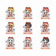 Bills | PaperDollzCo | Activity Stickers | f165