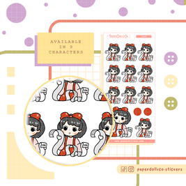 Bills | PaperDollzCo | Activity Stickers | f165