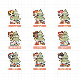 Christmas | PaperDollzCo | Activity Stickers | f166
