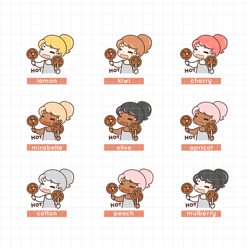 Hot | PaperDollzCo | Activity Stickers | f132