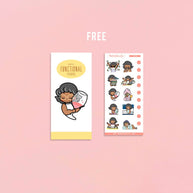 Functional | PaperDollzCo | Activity Sticker Book | FB001