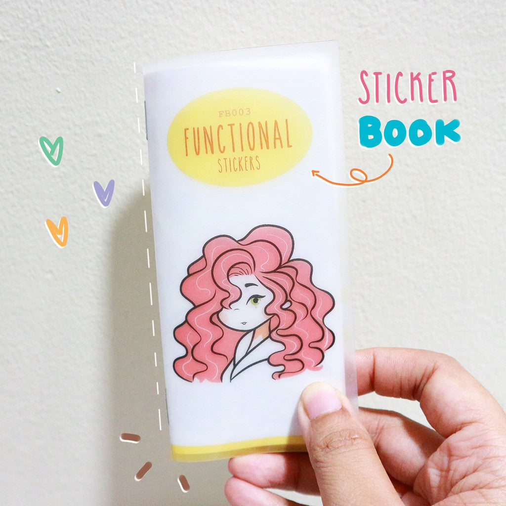 Functional | PaperDollzCo | Activity Sticker Book | FB003