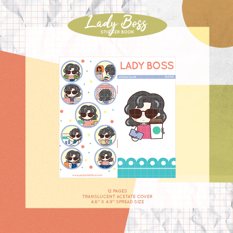 Lady Boss | Activity Sticker book | FB009