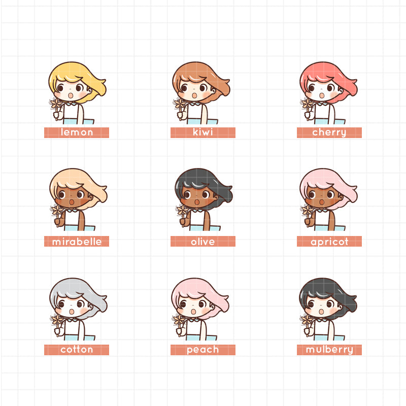 Windy | PaperDollzCo | Activity Stickers | f134