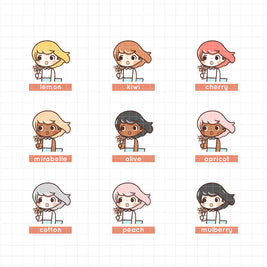 Windy | PaperDollzCo | Activity Stickers | f134