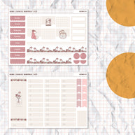 Minimalist | Hobonichi Cousin Monthly Stickers ( set of 2 ) | Hcm010