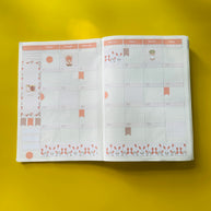 Minimalist | Hobonichi Cousin Monthly Stickers ( set of 2 ) | Hcm014