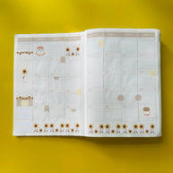 Minimalist | Hobonichi Cousin Monthly Stickers ( set of 2 ) | Hcm015