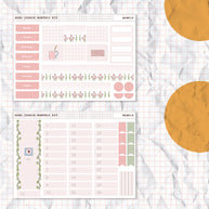 Minimalist | Hobonichi Cousin Monthly Stickers ( set of 2 ) | Hcm016
