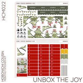 Unbox the Joy | Like a Storybook | Holiday Stickers - hcm022