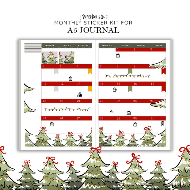 Unbox the Joy | Like a Storybook | Holiday Stickers - hcm022