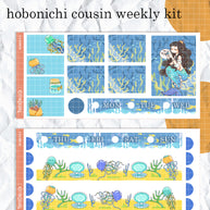 Zoophilist | The Modern Mermaids | Hobonichi Cousin Weekly Kit | hcwk003