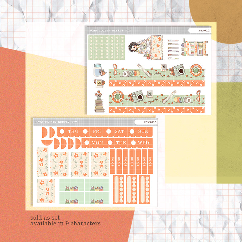 Planning | Love Yourself | Hobonichi Cousin Weekly Kit | hcwk011