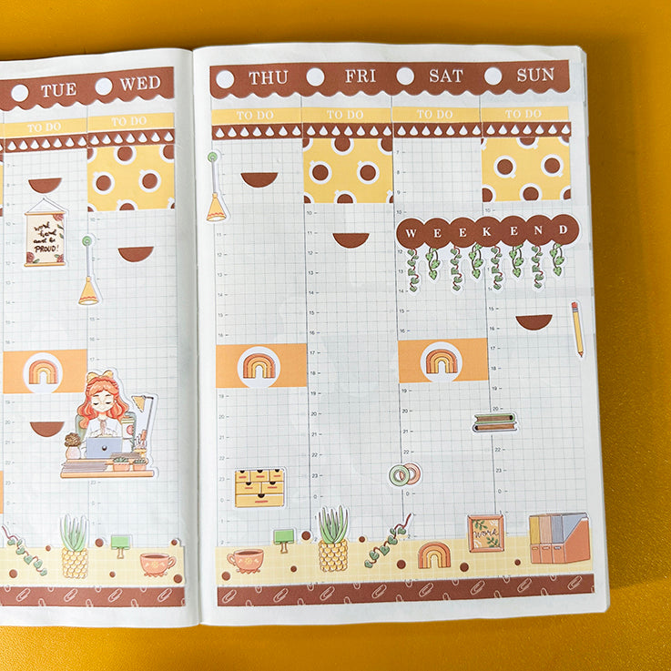 Diligent | Working Women | Hobonichi Cousin Weekly Kit - hcwk016