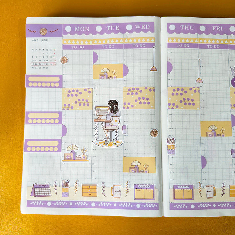 Committed | Working Women | Hobonichi Cousin Weekly Kit - hcwk017
