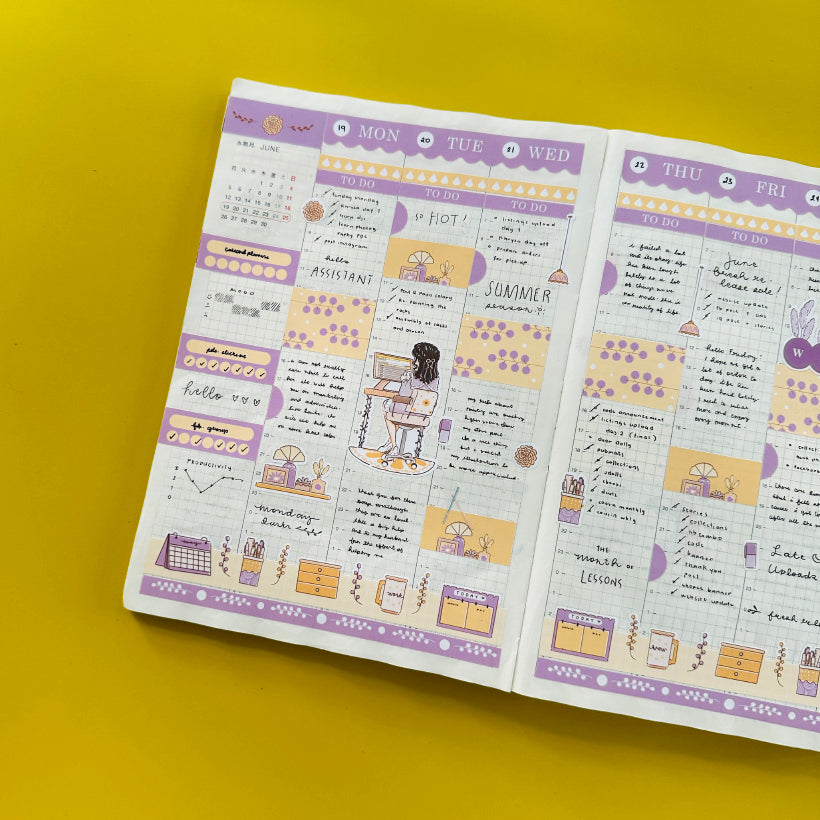 Committed | Working Women | Hobonichi Cousin Weekly Kit - hcwk017