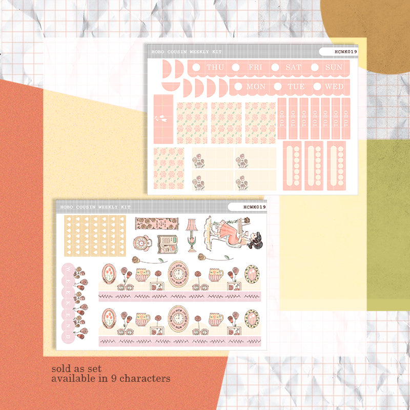 Productive | Working Women | Hobonichi Cousin Weekly Kit - hcwk019