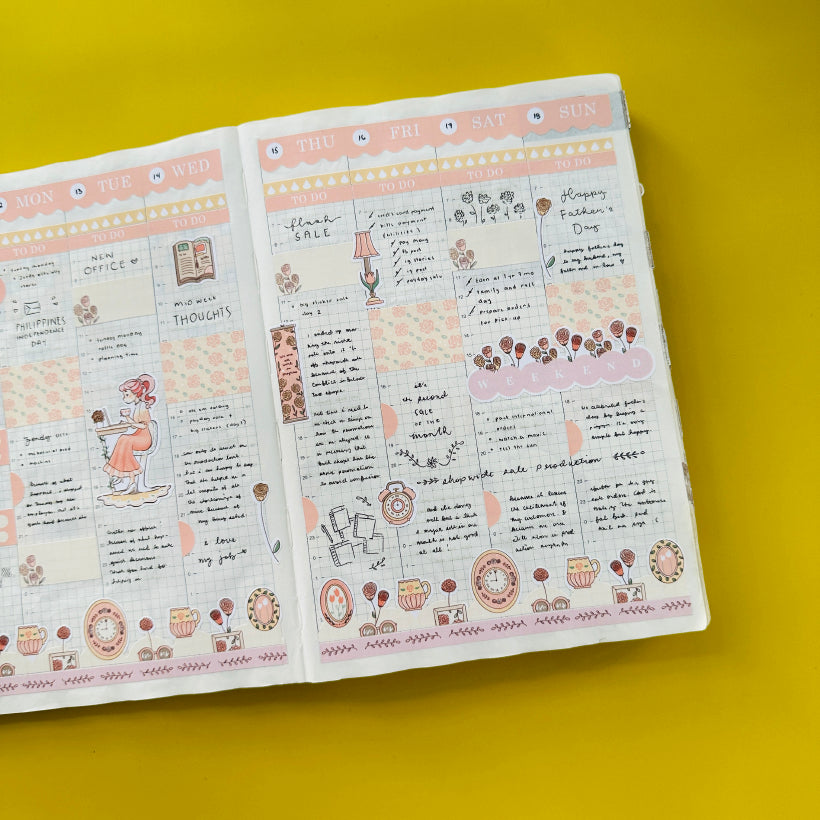 Productive | Working Women | Hobonichi Cousin Weekly Kit - hcwk019