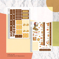 Pekin | Birds of Autumn | Hobonichi Cousin Weekly Kit - hcwk021