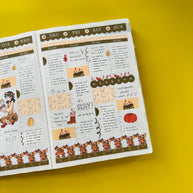 Saxony | Birds of Autumn | Hobonichi Cousin Weekly Kit - hcwk022