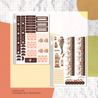 Owl | Birds of Autumn | Hobonichi Cousin Weekly Kit - hcwk023