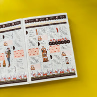 Owl | Birds of Autumn | Hobonichi Cousin Weekly Kit - hcwk023