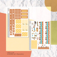 Flower Shop | True Passion | Hobonichi Cousin Weekly Kit - hcwk026